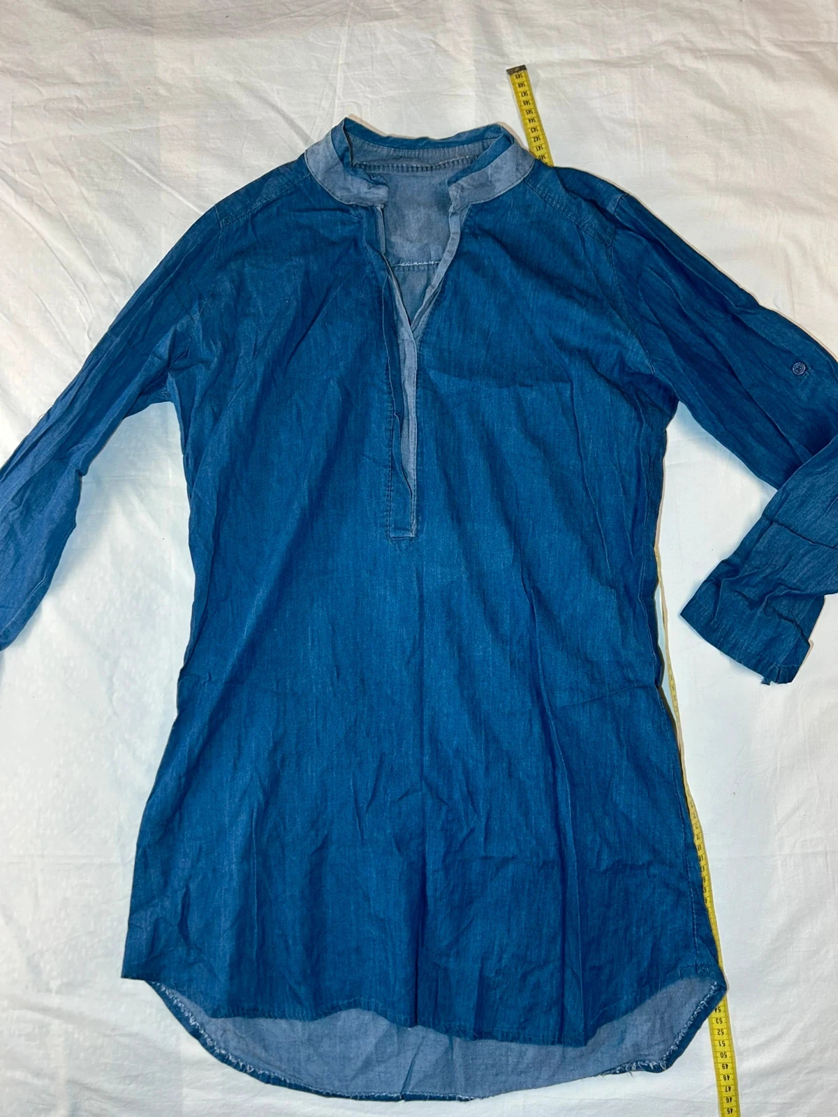Robe casual bleu marine vintage